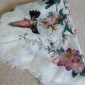 Alexander McQueen Silk Blend Scarf